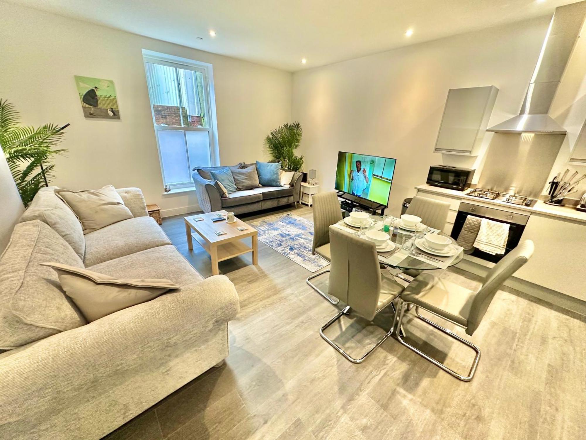 Ferienwohnung Contemporary Charm By The Quay With Garden Poole Exterior foto